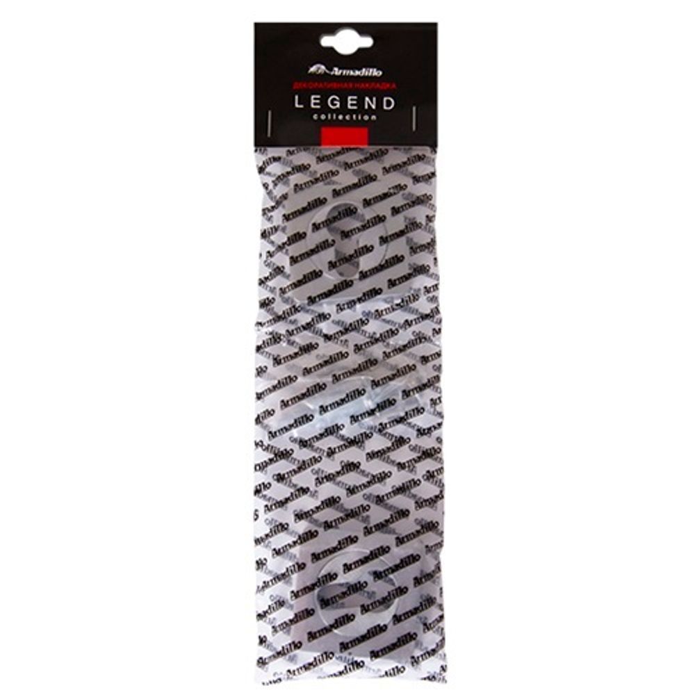 Накладка под цилиндр ARMADILLO ET/SQ-CP-8 хром /20453/