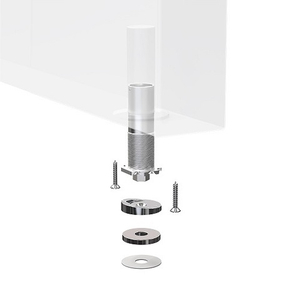 Упор дверной скрытый ARMADILLO MAX INOX /49179/