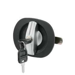 Замок мебельный ригельный тип 223 С ручка хром