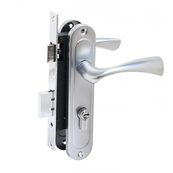 Замок врезной БУЛАТ ЗВ4-1.70.03.07 НОМОС титан