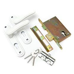 Замок врезной ЗЕНИТ ЗВ4-3.03 белый /4720/