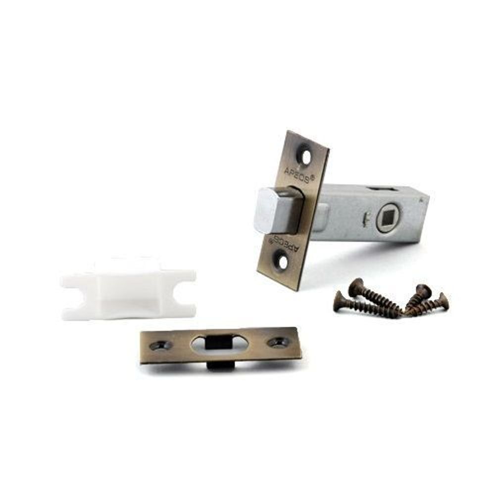 Задвижка дверная APECS L-0126 AC медь