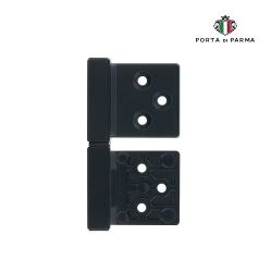 Петля универсальная флажковая PORTA DI PARMA BL черный