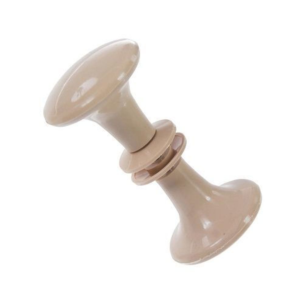 Ручка-кнопка дверная SOLLER РДП-03-2 светлое дерево