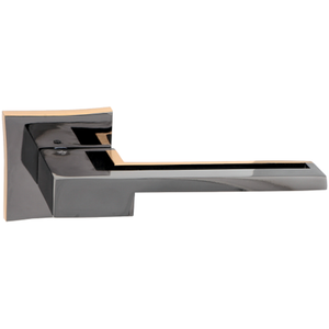 Ручка дверная ORO 922-13 PA/GP (антрацит/латунь блестящая)