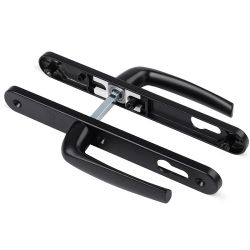 Комплект ручек на планке DORMA bremen 92/30/8мм черный (RAL 9005)