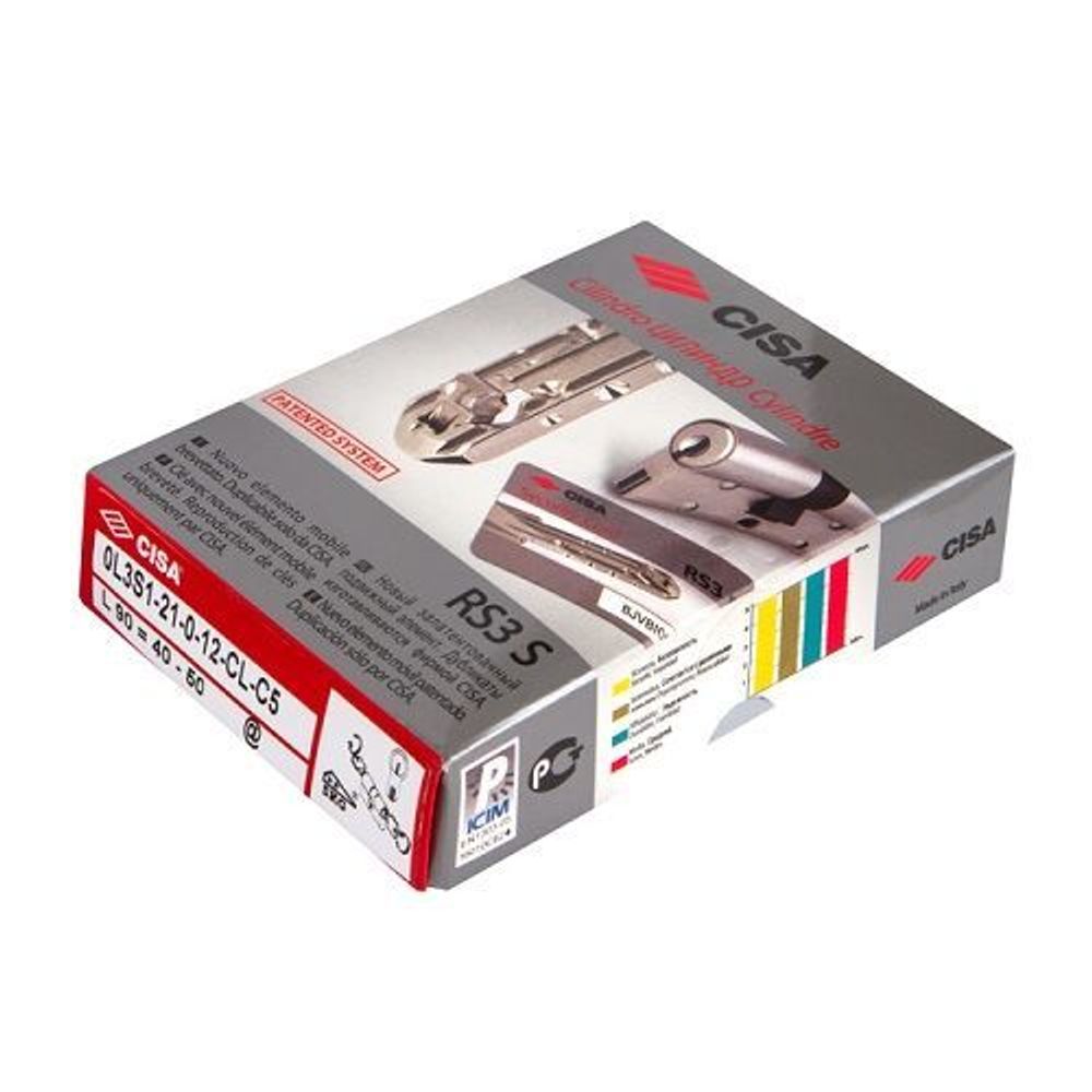 Цилиндровый механизм CISA RS3 OL3S1-21.12 (90 мм/35+10+45) SN /22951/