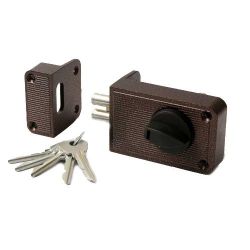 Замок накладной ЗЕНИТ ЗН2-3 медь