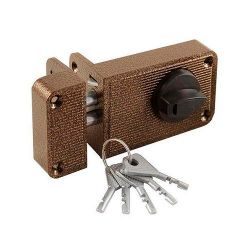 Замок накладной ЗЕНИТ ЗН2-6 медь