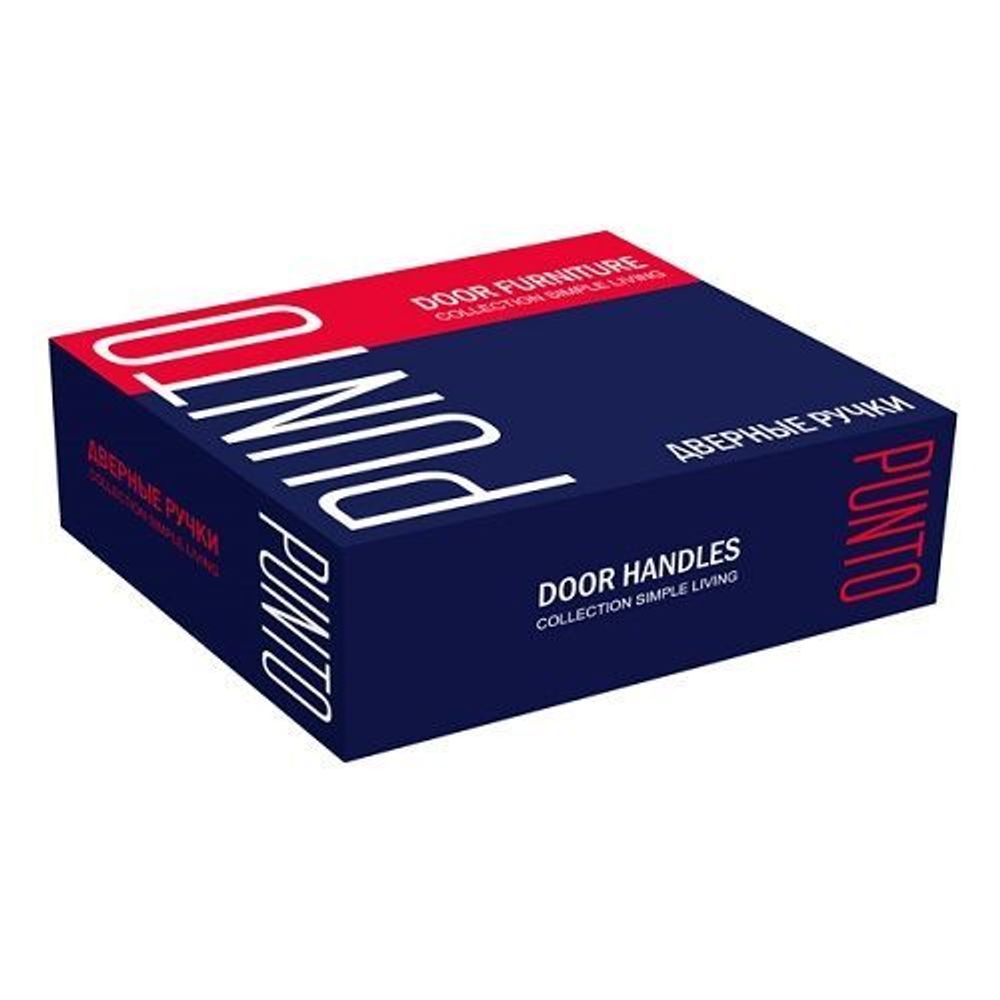 Ручка раздельная PUNTO STYLE QL GR/CP-23 графит/хром /38725/