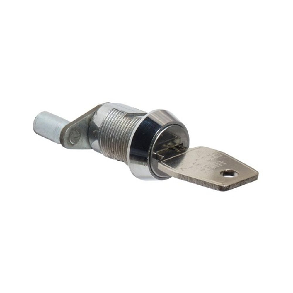 Замок мебельный ЕВРОБОКС 20/179° ригельный (парные 2 замка, 2 ключа)