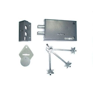 Замок накладной с задвижкой АЛМАЗ ЗН-013 правый