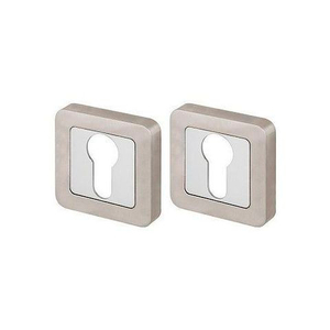 Накладка под цилиндр FUARO ET XM SN/CP-3 мат.никель/хром /39919/