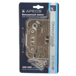 Замок врезной APECS 5300-P NIS сатин