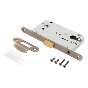 Замок врезной АЛЛЮР АРТ 5300-P AB ст.бронза