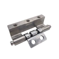 Петля потайная EZ 096 SS 74,5 мм, 110гр., с втулкой под сварку