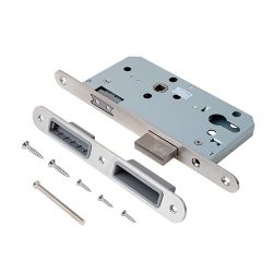 Замок врезной магнитный APECS 8300-M-INOX