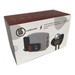 Замок накладной эл/мех. LOGOLINE 730.60.1 (дверь правая, открывается внутрь)