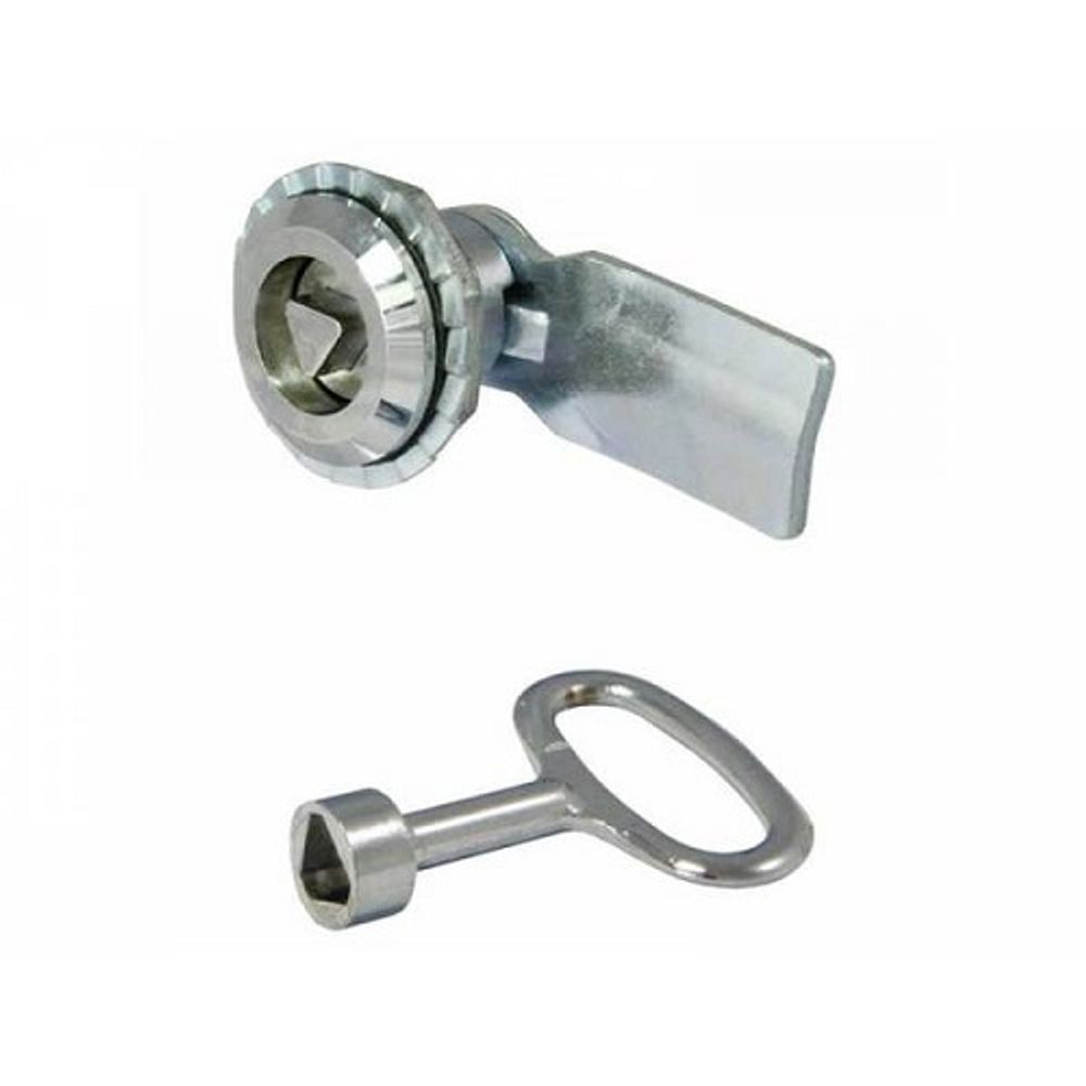 Замок мебельный MS-705-3 CN под трёхгранный ключ