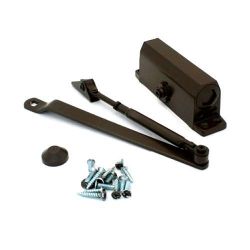 Доводчик дверной NOTEDO DC-120 brown коричневый (100-140 кг)