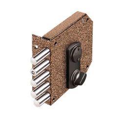 Замок накладной ЭЛЬБОР 1.05.61.5.МА Базальт