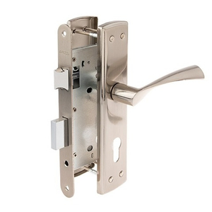 Замок врезной APECS 1823 NIS никель (аналог Мотор Сич ЗВ7)