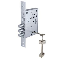 Замок врезной сувальдный KALE KILIT 442/L 4кл. /34387/